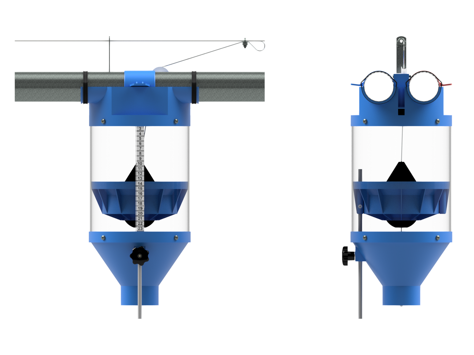 200 AC/2 Dispensers with Double Pipes